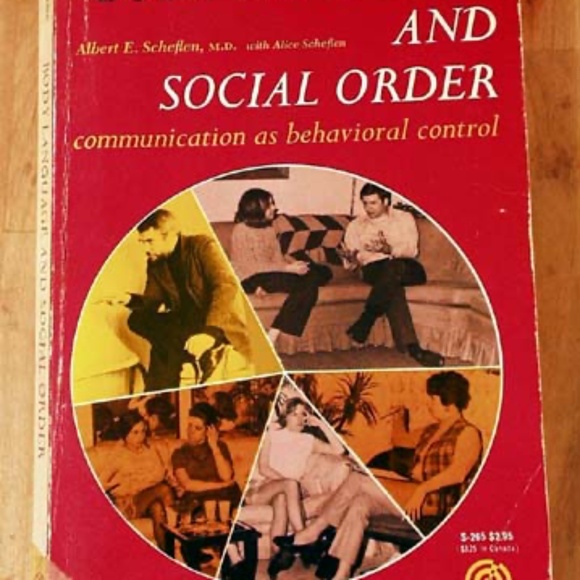 BODY LANGUAGE AND THE SOCIAL ORDER: COMMUNICATION AS BEHAVIORAL CONTROL, 1972 - Picture 1 of 1